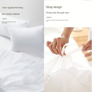Disposable Bed Sheets Pack Reusable Thick Material for Hotels Travel and Allergy Protection