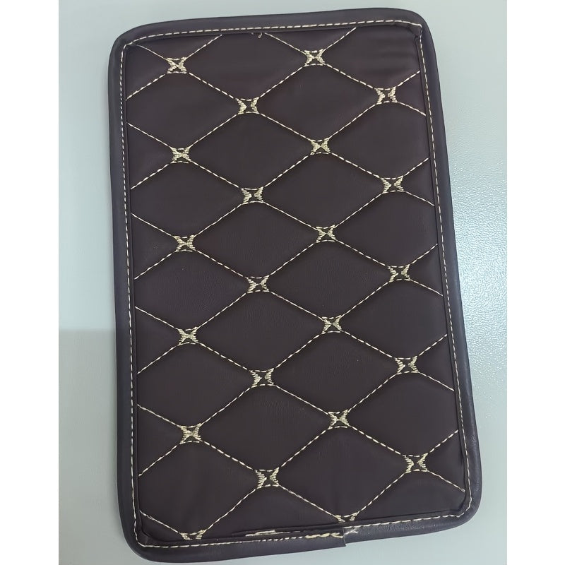 Universal PU teri avtomobil uchun qo‘lqop va konsol mato, kulrang