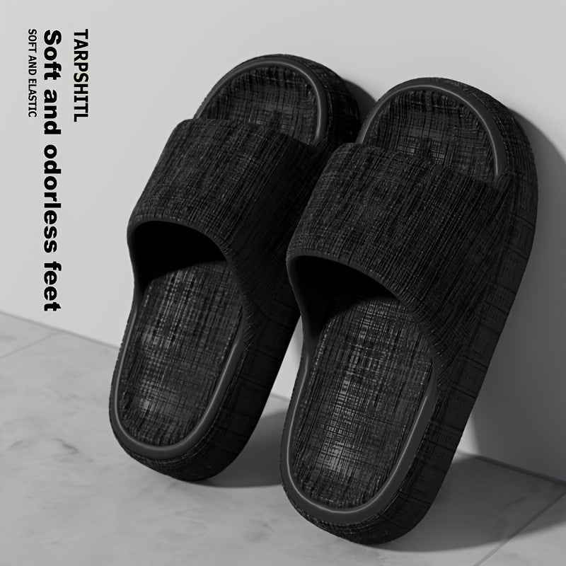 Unisex EVA Non-Slip Slippers Minimalist Striped Indoor Outdoor Beach