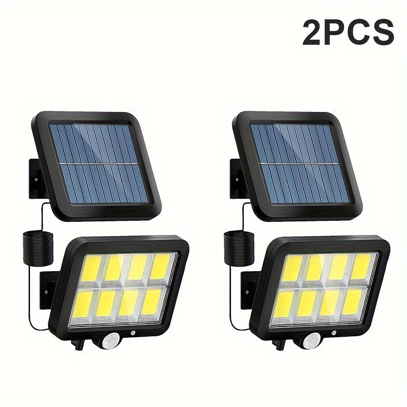 160 LED Solar Sensor Lights for Garden Patio Walkway Garage Outdoor Security