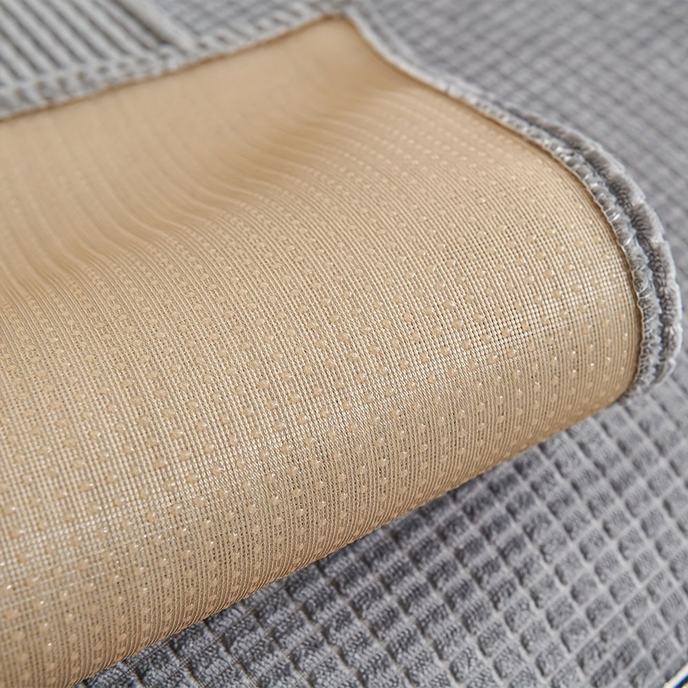 Velvet Sofa Cushion Cover Non-Slip Pet-Friendly All-Season Protecting Armchair Loveseat 3-4 Seater