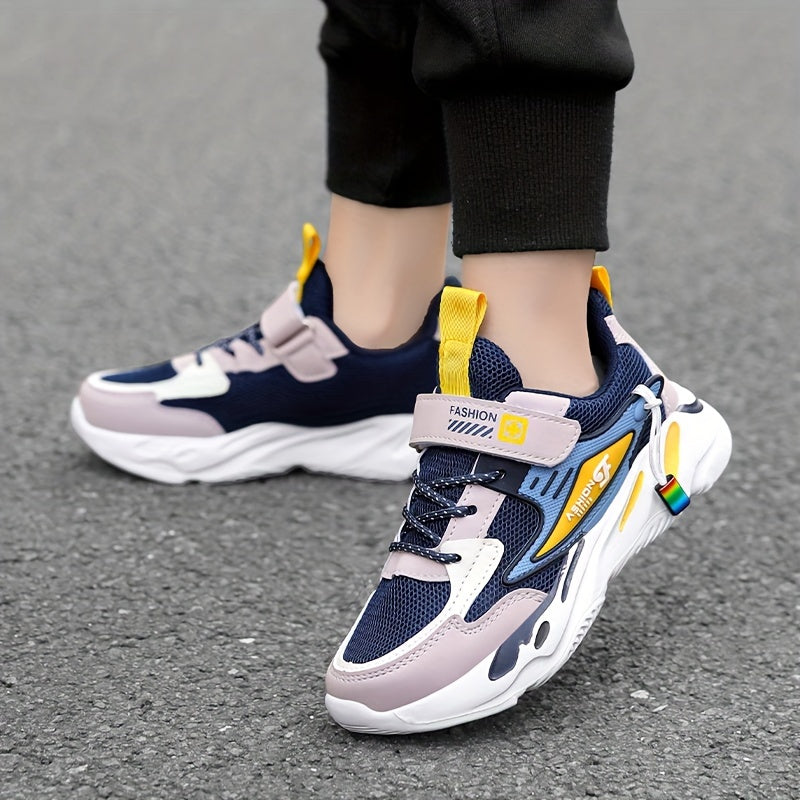 Boys' Athletic Sneakers Breathable Quick-Dry Non-Slip EVA Sole Low Top