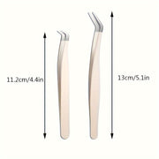 Щипцы для наращивания ресниц с изогнутым концом, аппликатор для ресниц, профессиональный инструмент