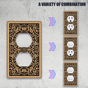 Farmhouse Agate Stone Watercolor Light Switch Plate No Electricity Needed