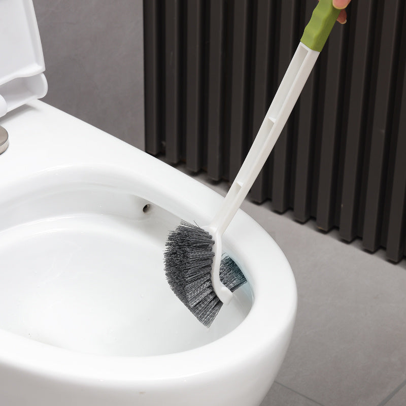 Toilet Brush Set with Adjustable Handle Wall Mount Bathroom RV Cleaning