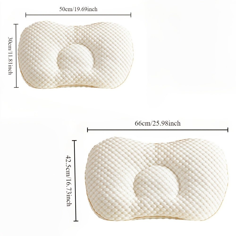 Ergonomic Butterfly Knit Neck Pillow for Sleeping and Postpartum Support