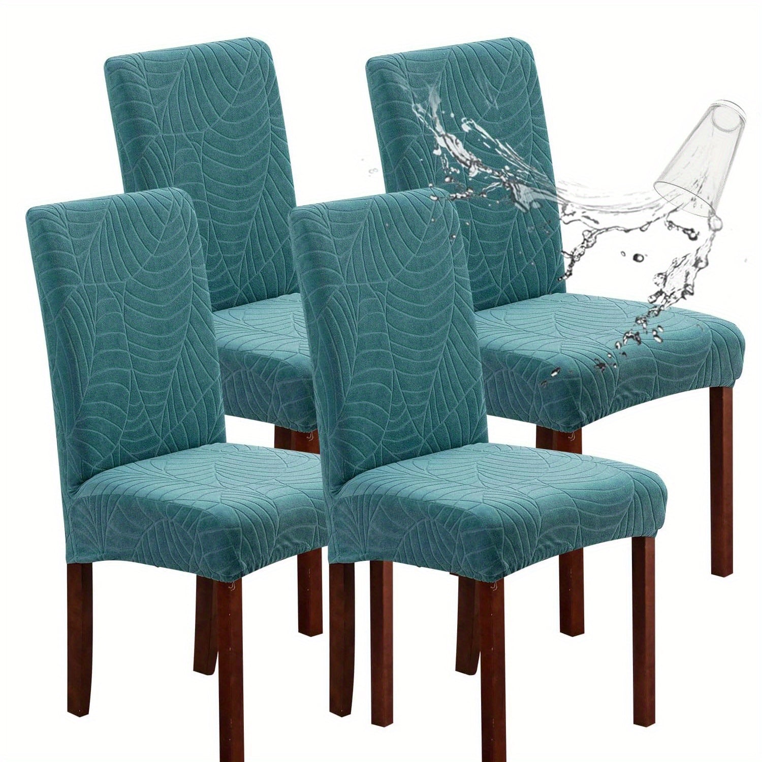 Съемные чехлы для стульев доступны в наборах по 2, 4 или 6 штук. Удобные для домашних животных и съемные, эти интегрированные чехлы для стульев идеально подходят для использования на кухнях, в отелях и ресторанах.