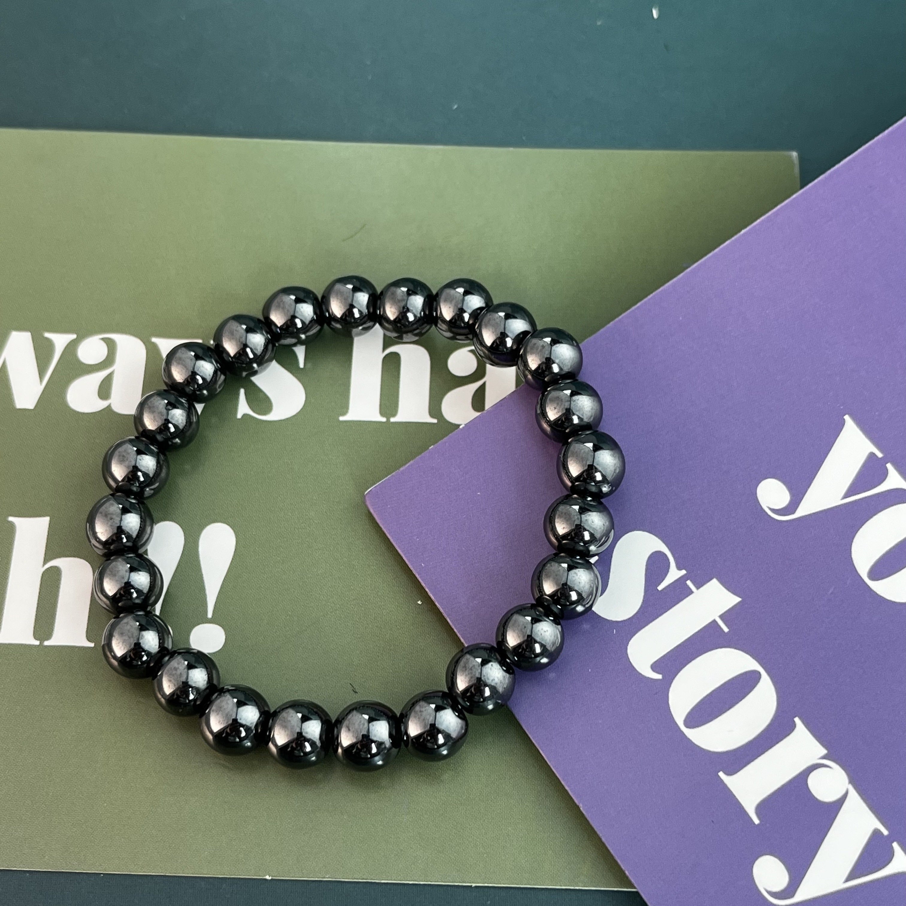 Women’s Bohemian Natural Stone Beaded Bracelet 8mm Energy Stone Gift Box