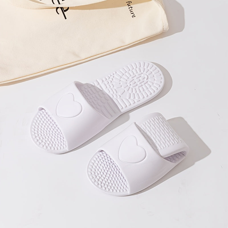 Unisex EVA Massage Slippers Foldable Non-Slip Indoor Bathroom Slides