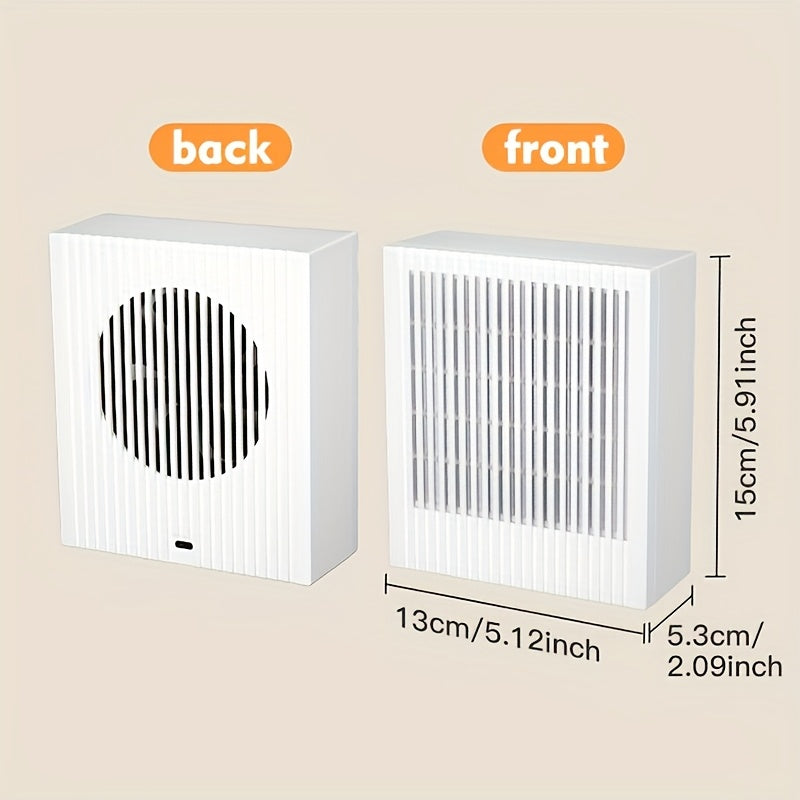 Portable USB Air Purifier for Home Office Bedroom Compact Smoke Formaldehyde Negative Ions