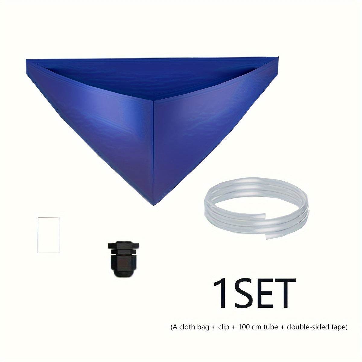 1 упаковка из 4 основных наборов для чистки кондиционера — в комплект входит моющийся чехол, дренажный мешок и шланг, для легкого и энергоэффективного обслуживания настенных кондиционеров в гостиной и спальне вашего дома.