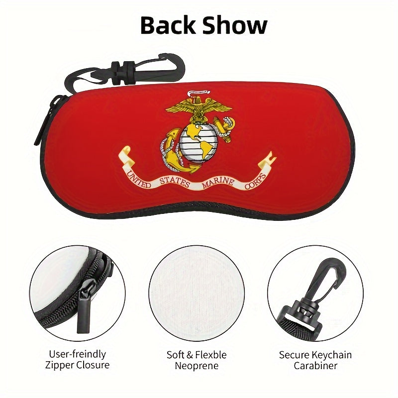 Neoprene Eyewear Case for Wind Sports Glasses Portable Soft Bag