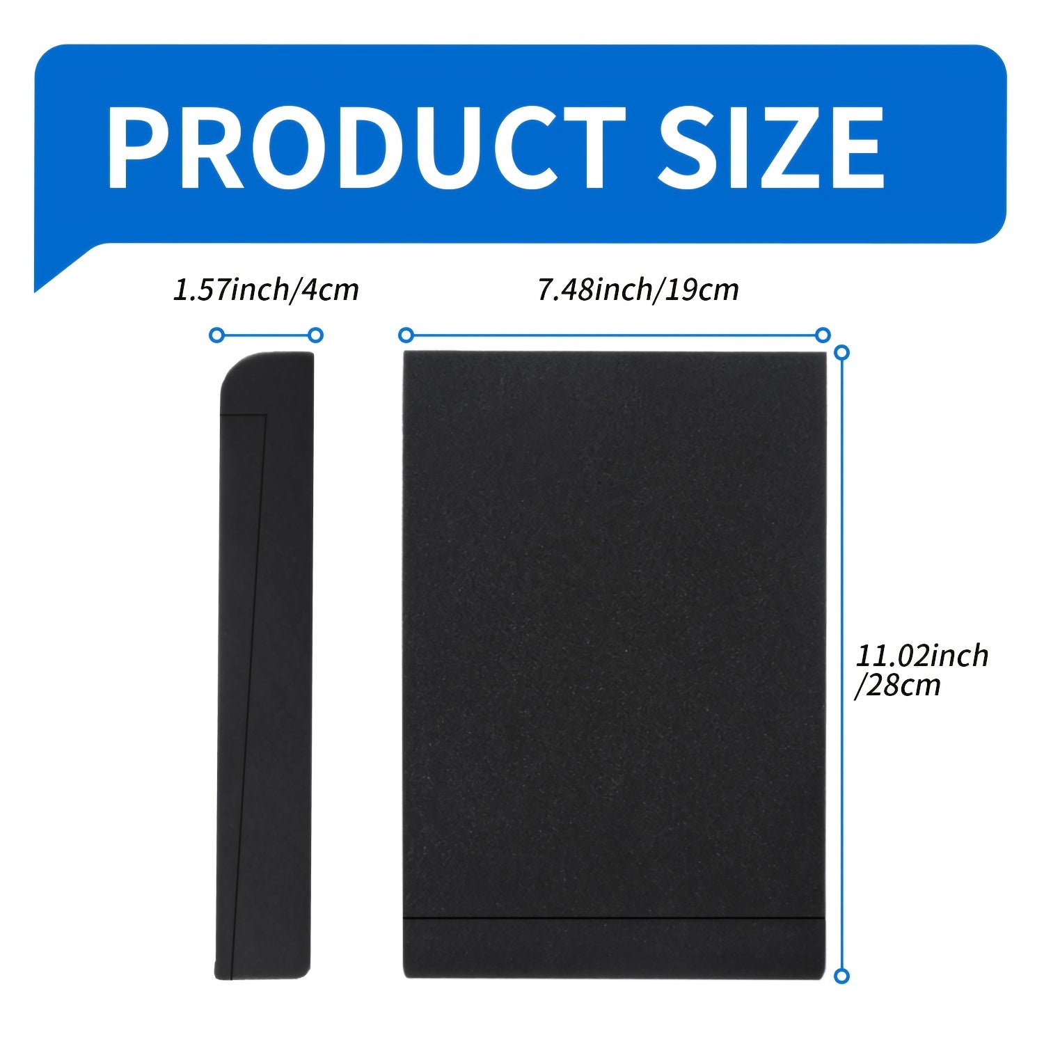 Yuqori zichlikdagi dinamik izolyatsiya yostiqlari, 2 juft, ovoz sifatini yaxshilash va subwoofer izolyatsiyasi uchun.