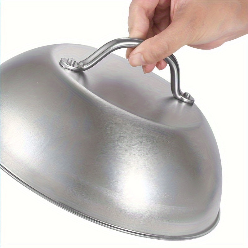 Stainless Steel Steak Cover for Grilling and BBQ Outdoor Use