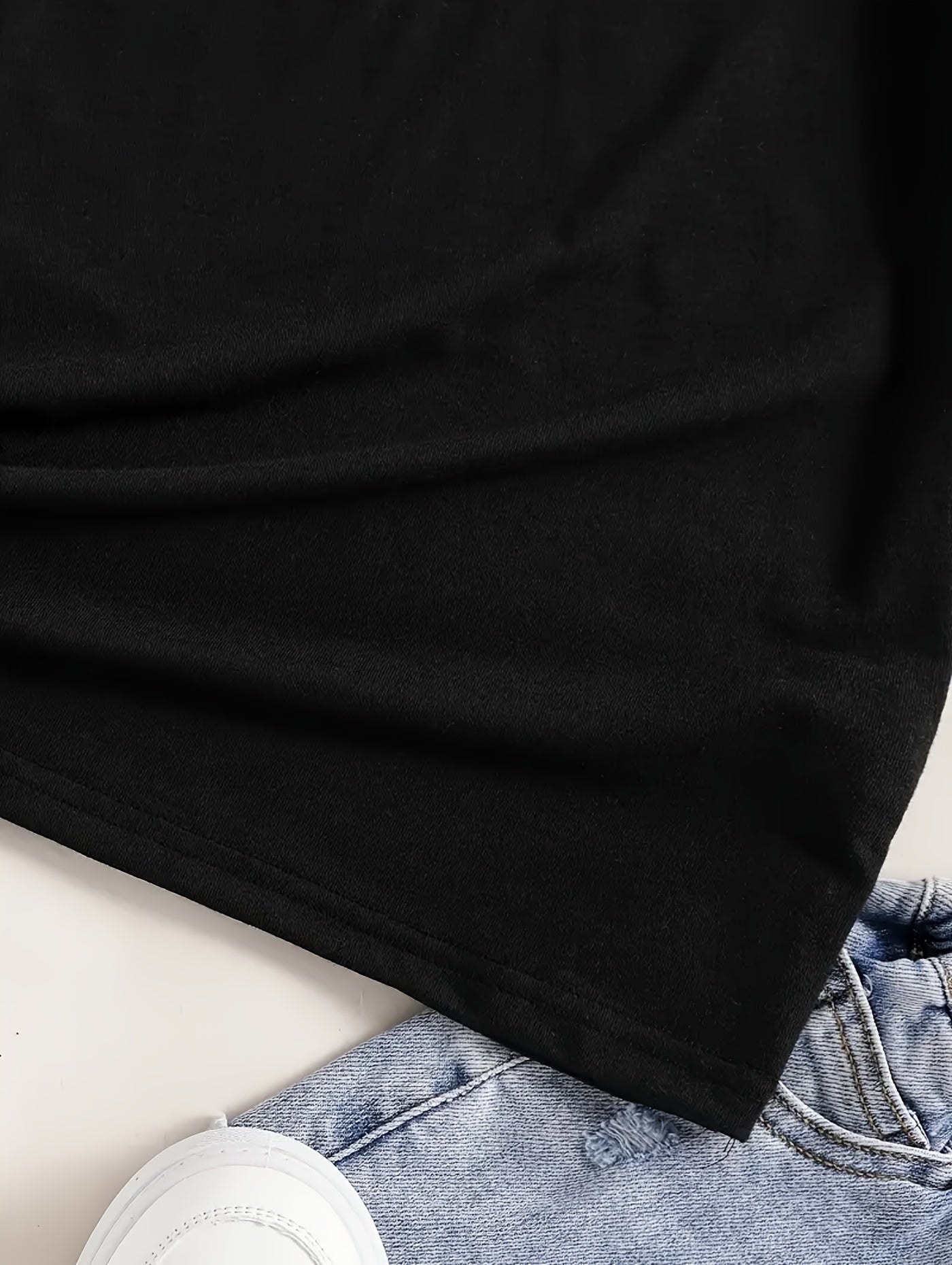 Camiseta gráfica de talla grande para mujer, de corte holgado, casual, de manga corta, para verano