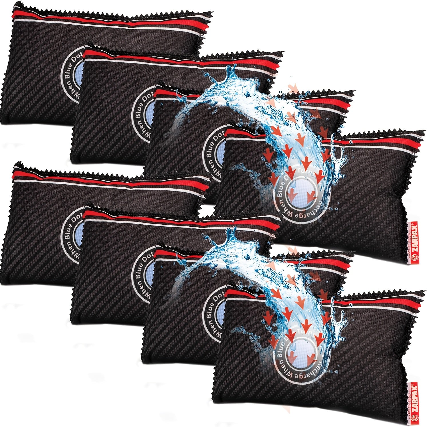 Многоразовая сумка-осушитель для автомобиля 400 г, герметичный поглотитель влаги для автомобилей и автодомов