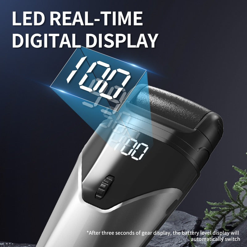 100 tezlikni boshqarish, ixcham dizayn, qattiq, o‘rta va nozik maydalash boshliqlari, yoritish, kuchli quvvat, ikki batareya darajasini ko‘rsatish, USB orqali zaryadlash, ≤36V bo‘lgan qayta zaryadlanuvchi elektr oyoq maydalagich.