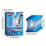 Drain Clog Remover Chemical for All Drains Fast-Acting Pipe Cleaner
