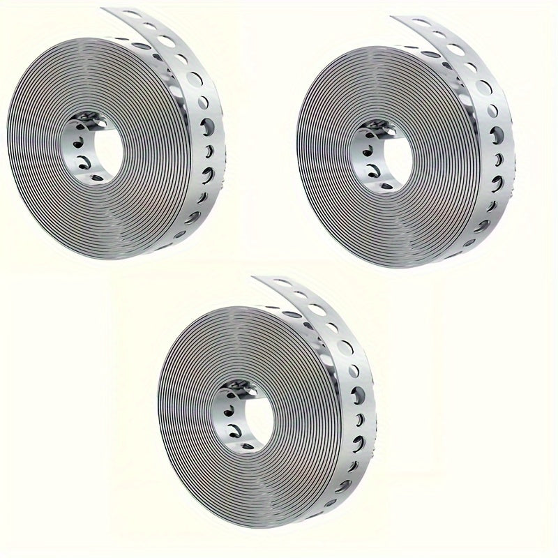 Гальванизированная железная катушка, металлическая труба, поддержка, подвесная полоса, 3 м x 17,5 мм, отверстие