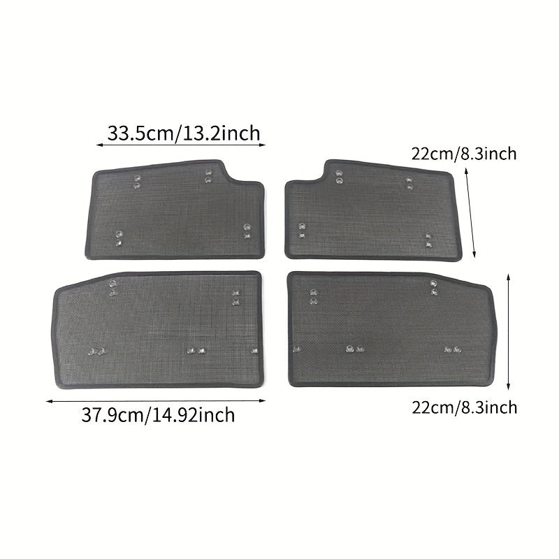 Front Black Insect Screens for Car Front Grille Auto Parts 2023 2024