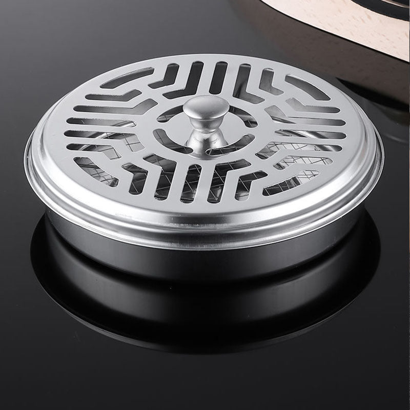 Stainless Steel Incense Holder for Mosquito Repellent and Home Organization