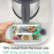 Protector de pantalla de vidrio templado para Thermomix TM5 TM6 resistente a arañazos duradero fácil de instalar