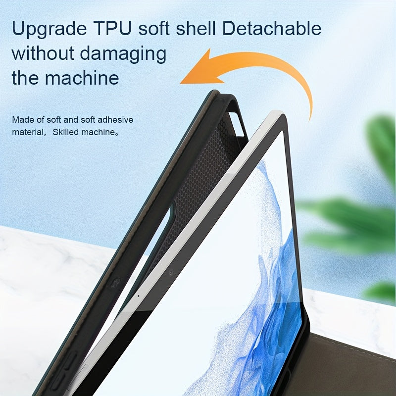 Samsung Tablet Protective Case for S9 S8 S7 S8 Ultra Tab S7 FE S6 Lite with Pen Slot and Anti-Fall Protection