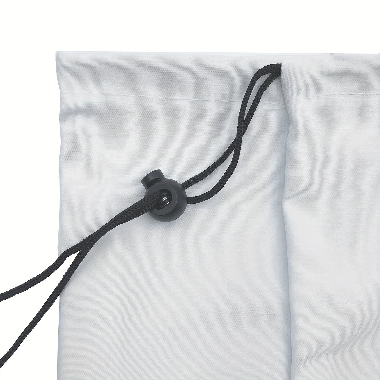 Cotton Laundry Bag 44.96x65.02cm Drawstring Reusable Hamper Liner