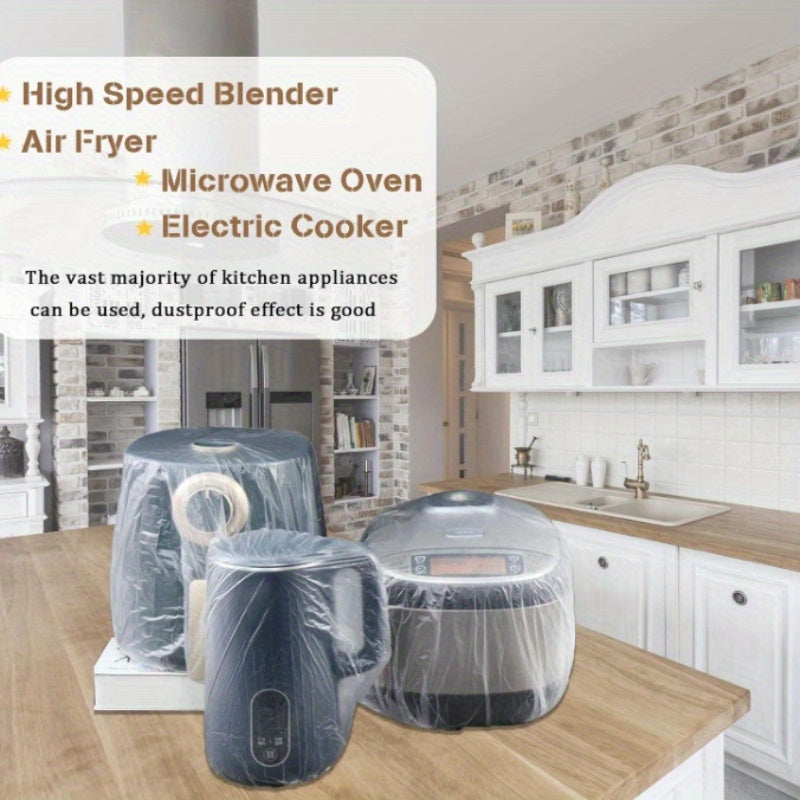 Упаковка из 50 одноразовых пылезащитных чехлов из ПЭ-пленки для крупной бытовой техники