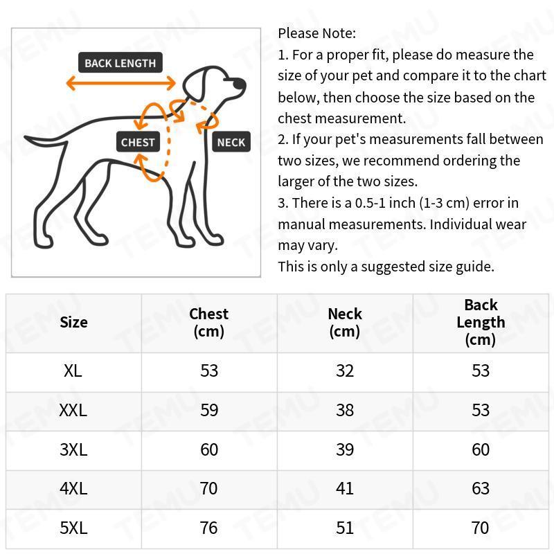 Large Dog Vest Windproof Fleece Pullover for Fall and Winter