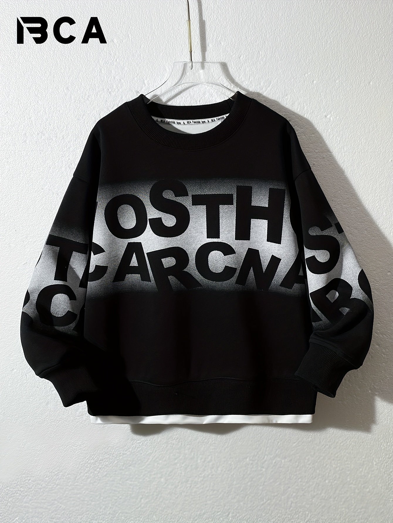 Boys' Cotton Blend Athletic Set Long Sleeve Sweatshirt and Joggers for Spring Fall