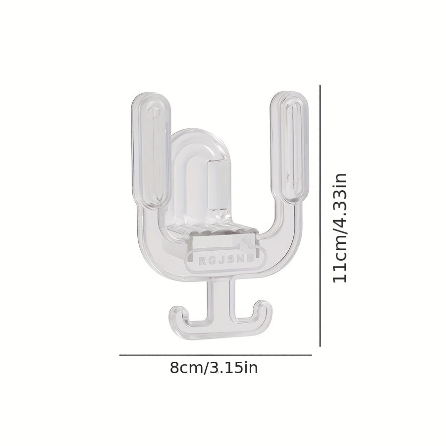 Wall-Mounted Bathroom Organizer for Slippers and Towels, Space-Saving Plastic Storage