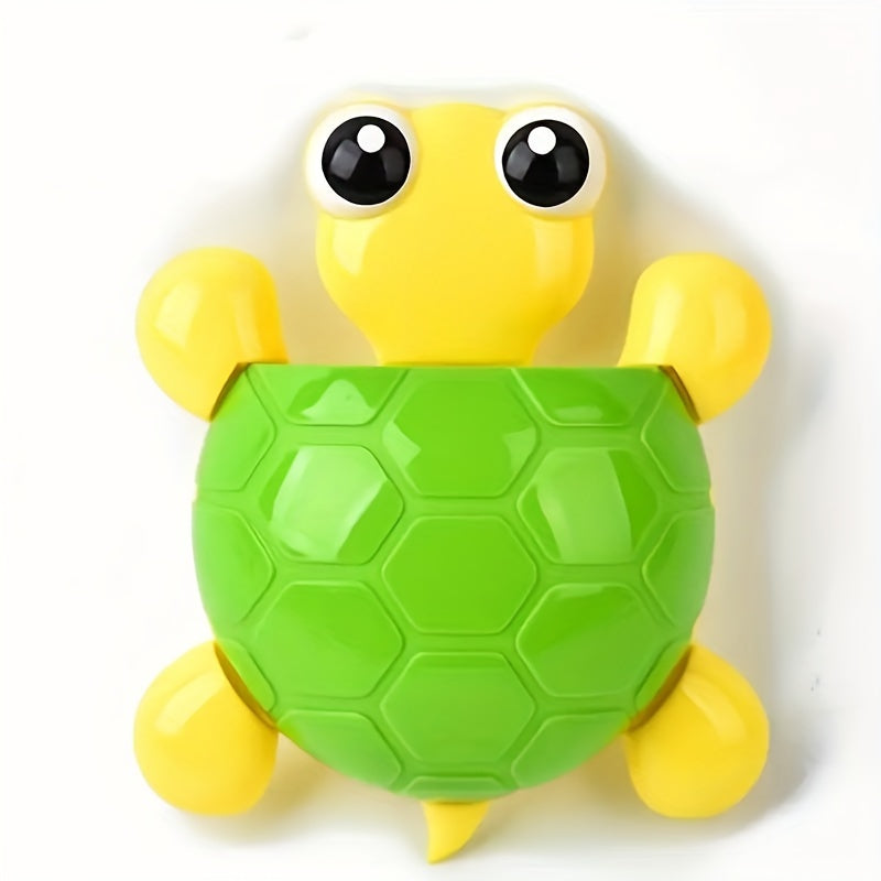 Turtle Design Suction Cup Toothbrush Holder for Halloween and Christmas Decor