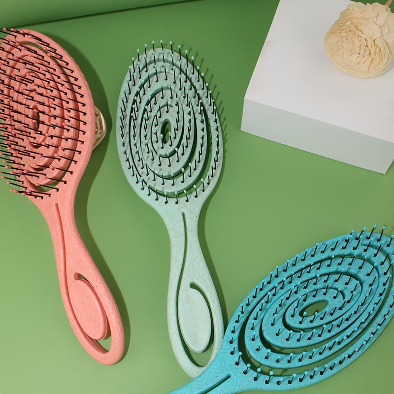 Ayollar va erkaklar uchun mo'ljallangan chivinlar uchun tutun shaklidagi taroq, soch parvarishi uchun yumshoq sochlar