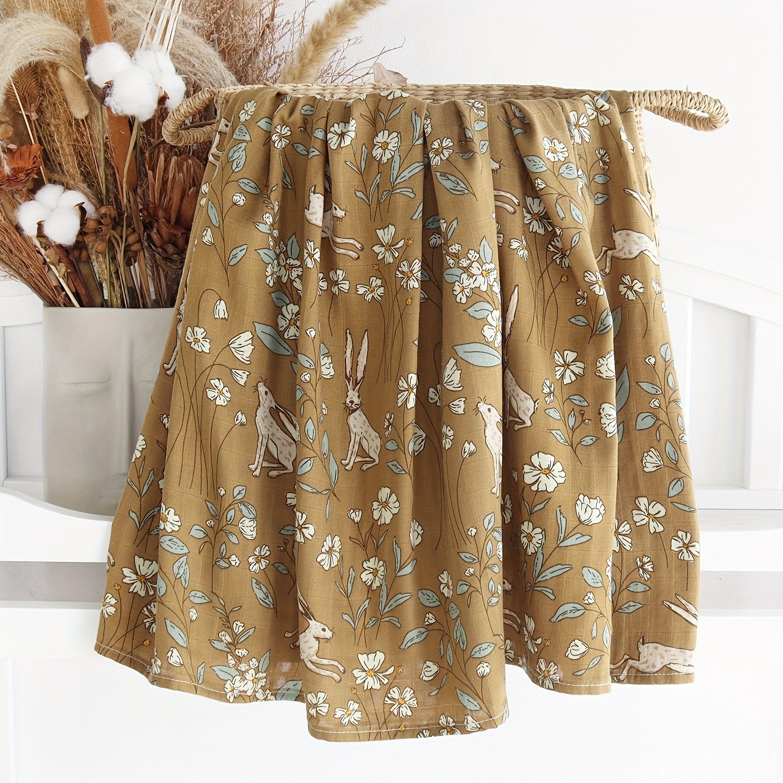 120 см Тюльпановая муслиновая марлевая полотенце