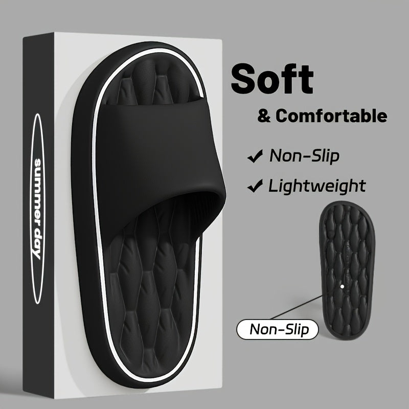 Ayollar uchun EVA slayd shlyapki, sirg‘almas, yostiqlangan ichki va tashqi plyaj poyabzali