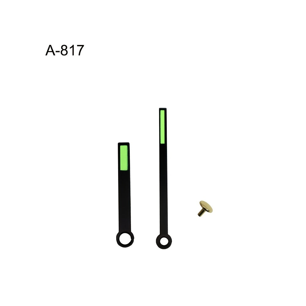 DIY Luminous Wall Clock Kit - Quartz Movement Glow-in-Dark Hands