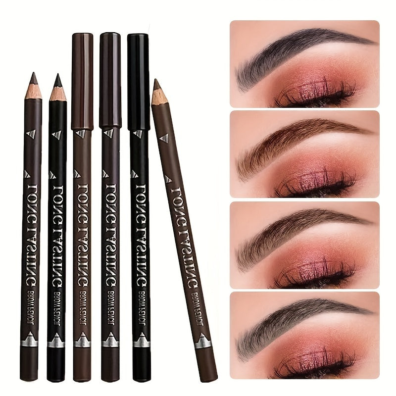 Women Waterproof Eyeliner and Brow Pencil Set 3 Pack Long Lasting Matte