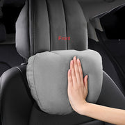 Suede Fleece Car Seat Lumbar Support Set for Comfort and Back Pain Relief
