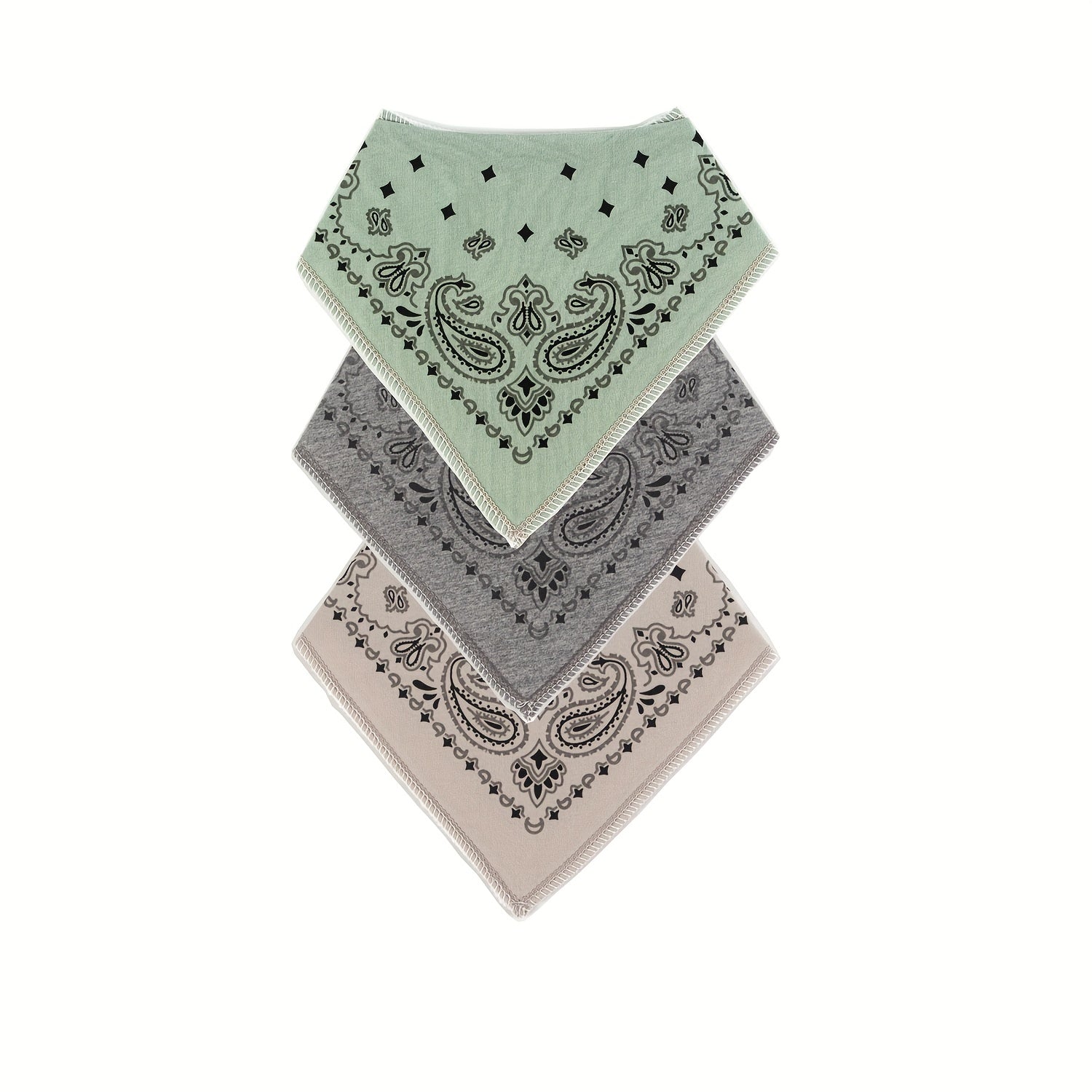 Baby Bibs Set of 3 for Boys and Girls Organic Cotton Adjustable Snaps Drooling Teething Baby Shower Gift