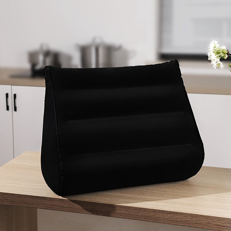 Homilador ayollar uchun mo'ljallangan inflatsiyalanuvchi PVC yostiq, turli maqsadlar uchun ko'p funksiyali va portativ uchburchak yostiq