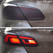 Hoja de vinilo negro para faros y luces traseras de coche 30x100cm