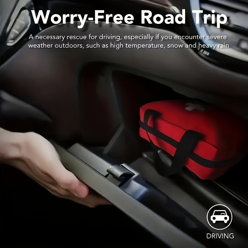 Botiquín de primeros auxilios multifuncional para acampada, senderismo y caza, 65/188/208 piezas