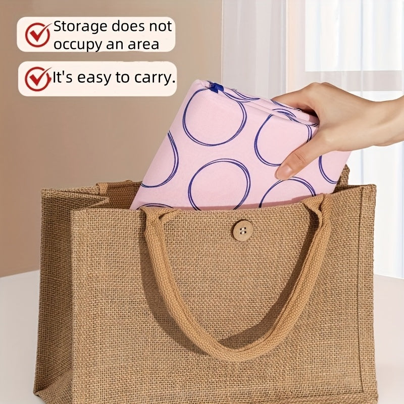 Alfombra de planchar resistente al calor portátil para viajes, plegable, impermeable, morada