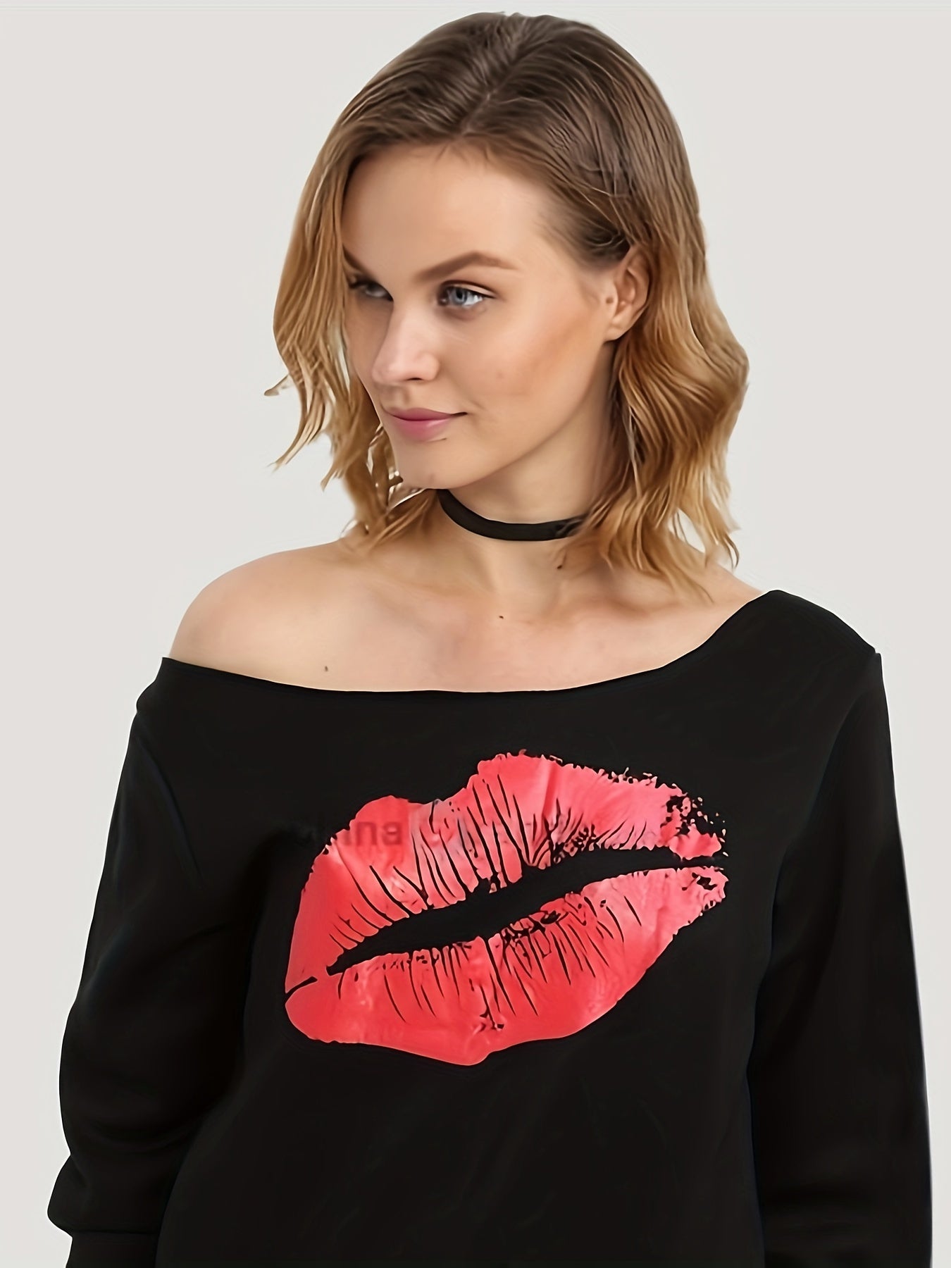 Girls Long Sleeve Cotton Cartoon Blended Sweater