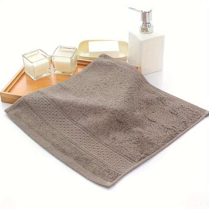 6-Piece Cotton Towel Set Absorbent Quick-Drying Soft Bathroom Towels