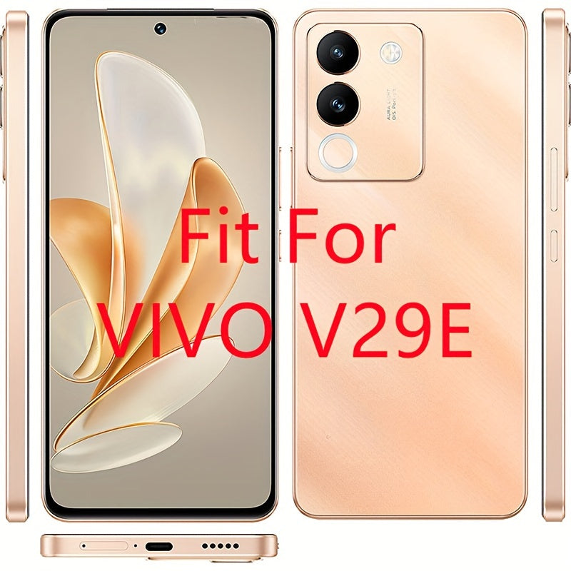 Clear Shockproof Bumper Phone Case for VIVO with Four Corner Airbags Transparent TPU Cover