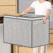 Большая вместимость сумки для хранения, складная, из нетканого материала, для одежды, игрушек, одеял и подарков