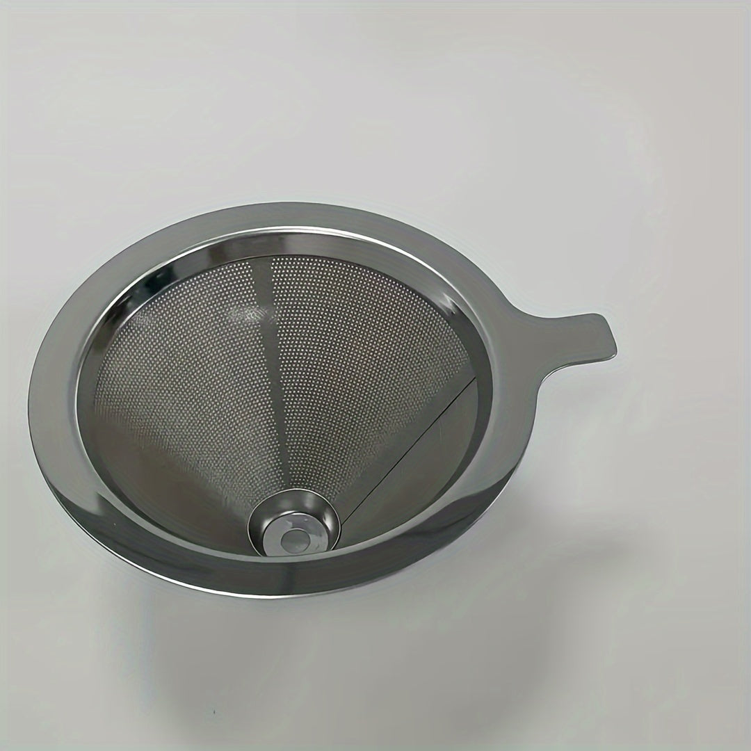 Stainless Steel Pour-Over Coffee Filter Ultra-Fine Mesh Reusable
