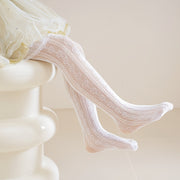 Girls' Summer Socks and Tights Set with Anti-Mosquito Technology for Kids 12 and Under